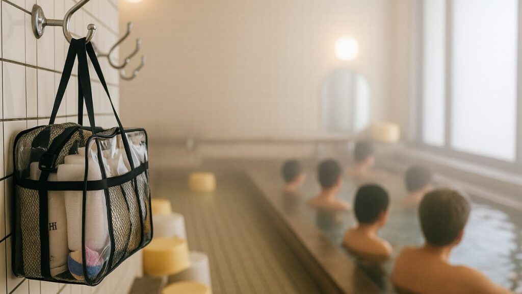 銭湯 荷物 フック